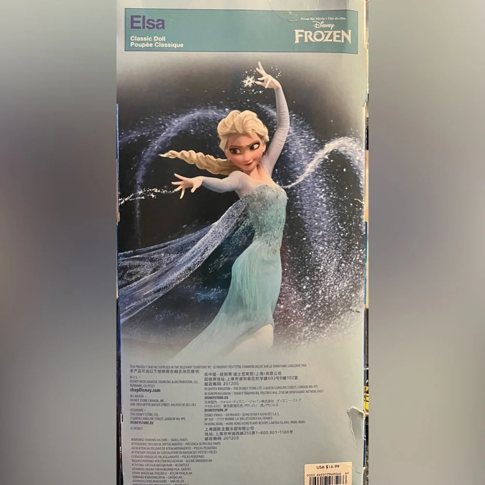 Elsa Doll with Blue Dress - Picture 2 of 5